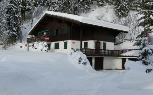 Chalet Framboise Building With Snow