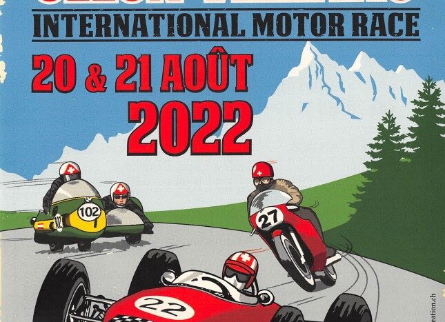 International Motor Race Poster